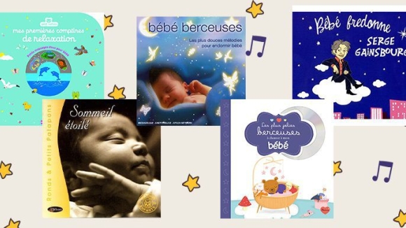 5 Cd Pour Endormir Bebe La Boite Rose